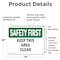 Signmission Safety Culture Sign, 14 in Width, Vinyl Decal, Rectangle OS-2PACK-SF-D-1014-L-10663 - alternate 6